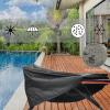 Sit up Bench Dust Cover,Sit Up Board Cover Oxford Fabric Dumbbell Bench Cover Weight Bench Cover Water Exercise Workout Bench Cover for Indoor Outdoor Use view 2
