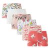 Winging Day Little Girls Assorted Prints Boyshort Underwear Size 3 (6-Pack) view 1