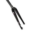 BSFHQS Gravel Bike Front Forks 700C Road Bikes Rigid Fork 1-1/8" Straight Tube Full Carbon Fiber Hard Fork City Bikes Fork 9 * 100mm Quick Release C/Disc Brake view 1