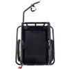Bike Cargo Trailer, 110LBS Load Capacity Foldable Bicycle Trailer Cargo with Universal Hitch, Bicycle Wagon Trailer with 16" Wheels & Reflectors for Shopping Traveling and Carrying Stuff view 3