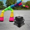 Lemoeyes Inflatable Tube Man Blower, 1HP 18" Air Blower Fan for 16.4-26.2ft Height Inflatable Waving Tube Advertising Decorative Signs view 3