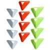 BESPORTBLE Soccer Training Logo Plate Triangle Sign Plates Soccer Practice Equipment Training Cone Visual Acuity Aid