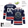 Onegam Custom Ice Hockey Jersey for Men Women Youth, Personalized Team Name Number Logo Practice Training Team Uniform view 3