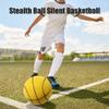 Stealth Ball Silent Basketball, Silent Basketball Size 7/5/3, Silent Basketball Dribbling Indoor, Dribble Dream Silent Basketball, Indoor Silent Hoop Basketball (Green-Stripes,Size 7 (9.5 in)) view 2