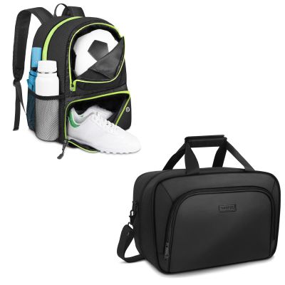 YOREPEK Soccer Backpack, Lightweight Soccer Bag, Carrying Case Compatible with PS5, PS5 Pro Console