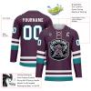 Onegam Custom Ice Hockey Jersey for Men Women Youth, Personalized Team Name Number Logo Practice Training Team Uniform view 3