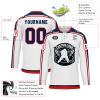 Onegam Custom Ice Hockey Jersey for Men Women Youth, Personalized Team Name Number Logo Practice Training Team Uniform view 3