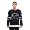 Onegam Custom Ice & Field Hockey Jersey for Men Women Youth, Personalized Practice Training Team Uniform Sports Outfit Black Gray view 2