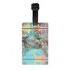Cartoon World map Luggage Travel tag, Luggage tag, Sports Bag, Briefcase, Golf Bag Privacy tag, Children's School Bag, Bag, view 1