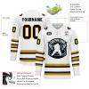 Onegam Custom Ice Hockey Jersey for Men Women Youth, Personalized Team Name Number Logo Practice Training Team Uniform view 3