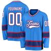 Personalized Hockey Jersey, Hockey Jerseys for Men, Hockey Jersey Youth, Hockey Jersey, Custom Hockey Jersey, Custom Powder Blue White-Royal Hockey Jersey, Black Hockey Jersey, Green Hockey Jersey view 1