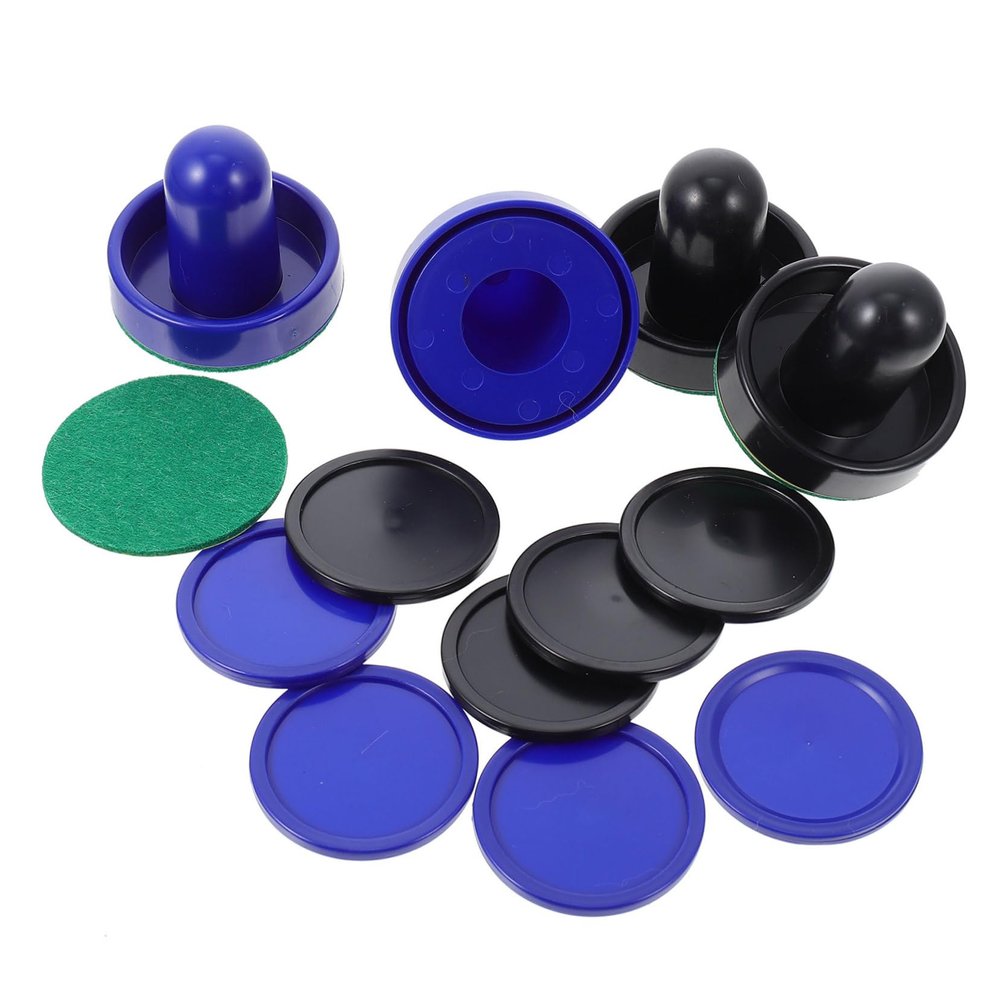 BESPORTBLE Replacement Air Hockey Pucks Paddles Hockey Parts Set for Boys and Girls Family