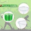 TURNMEON 100 Pcs 16 Oz Football Cups Party Decorations, Thickened Plastic Cups Football Party Supplies Tailgate Events, Disposable Clear Drinking Cup Sport Theme Party Favors view 3