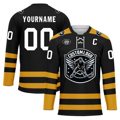 Onegam Custom Ice Hockey Jersey for Men Women Youth, Personalized Team Name Number Logo Practice Training Team Uniform