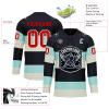 Onegam Custom Ice Hockey Jersey for Men Women Youth, Personalized Team Name Number Logo Practice Training Team Uniform view 3