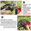 ZSHJGJR Compound Bow Set, Draw Weight 35-70lbs Adjustable,Hunting&Targeting,Compound Bow and Arrow Set,Draw Length 16-30",up to IBO 320FPS,Package with Archery Hunting Accessories (Forest Camo) view 4