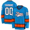 Personalized Hockey Jersey, Custom Hockey Jersey, Hockey Jerseys for Men, Hockey Jersey, Hockey Jersey Youth, Custom Blue White-Orange Hockey Jersey, Black Hockey Jersey, Green Hockey Jersey view 1
