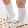 Baby Socks Shoes Non Slip Warm Christmas Socks Infant Boys Girls Thick Winter Socks New Year Floor Cozy Ankle Socks (B, S Infant) view 3