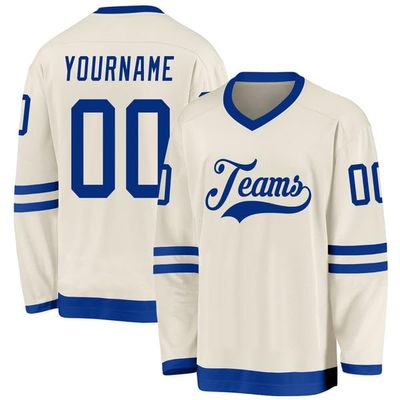 Personalized Hockey Jersey, Hockey Jerseys for Men, Hockey Jersey Youth, Custom Hockey Jersey, Hockey Jersey, Custom Cream Royal Hockey Jersey, Green Hockey Jersey, Black Hockey Jersey
