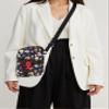 BG3 Game Inspired Crossbody Bag Bloodless Astarion Gift Vampire Gift High Elf Gaming Alway A Bloodless Club Member Bag (BloodlessCrossBlk) view 3