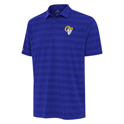 Antigua Men's Royal Los Angeles Rams Tunnel Polo