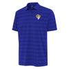 Antigua Men's Royal Los Angeles Rams Tunnel Polo view 1