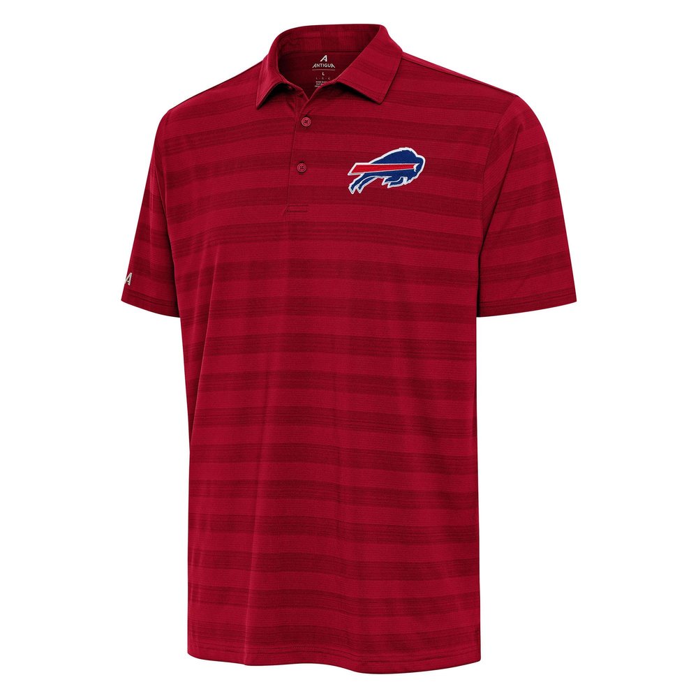 Antigua Men's Red Buffalo Bills Tunnel Polo