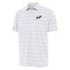 Antigua Men's White Philadelphia Eagles Tunnel Polo view 1