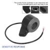 huiyany Electric Scooter Parts Thumb Throttle Electric Scooter Accelerator Compatible with NIU KQi1 KQi2 KQi3 Scooters Finger Throttle Speed Controller Replacement Parts view 3