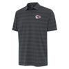 Antigua Men's Pewter Kansas City Chiefs Tunnel Polo view 1