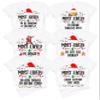 Custom Most Likely to Christmas Shirts Funny Sarcastic Christmas Matching T Shirts Personalized Family Xmas Tee Shirt Holiday Toddler White 2T view 1