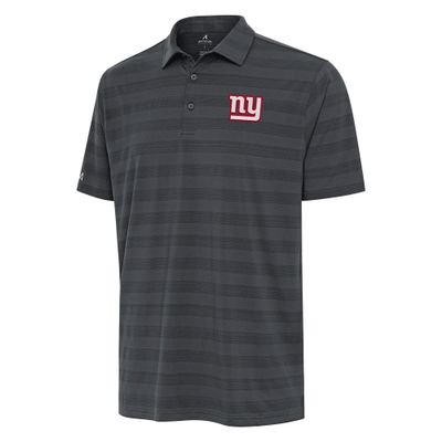 Antigua Men's Pewter New York Giants Tunnel Polo