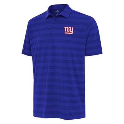 Antigua Men's Royal New York Giants Tunnel Polo