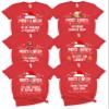Custom Most Likely to Christmas Shirts Funny Sarcastic Christmas Matching T Shirts Personalized Family Xmas Tee Shirt Holiday Toddler Red 3T view 1