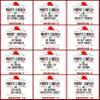 Custom Most Likely to Christmas Shirts Funny Sarcastic Christmas Matching T Shirts Personalized Family Xmas Tee Shirt Holiday Toddler Heather Dark Gray 3T view 2