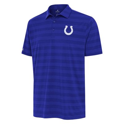 Antigua Men's Royal Indianapolis Colts Tunnel Polo