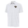 Antigua Men's White Jacksonville Jaguars Tunnel Polo view 1