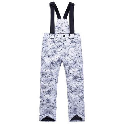 4T Snow Pants Toddler Snow Pants Baby Boy Girl Winter Clothes Down Puffer Coat Waterproof Warm Snow Ski Bib Overalls Snowsuit (Silver, 7-8 Years)