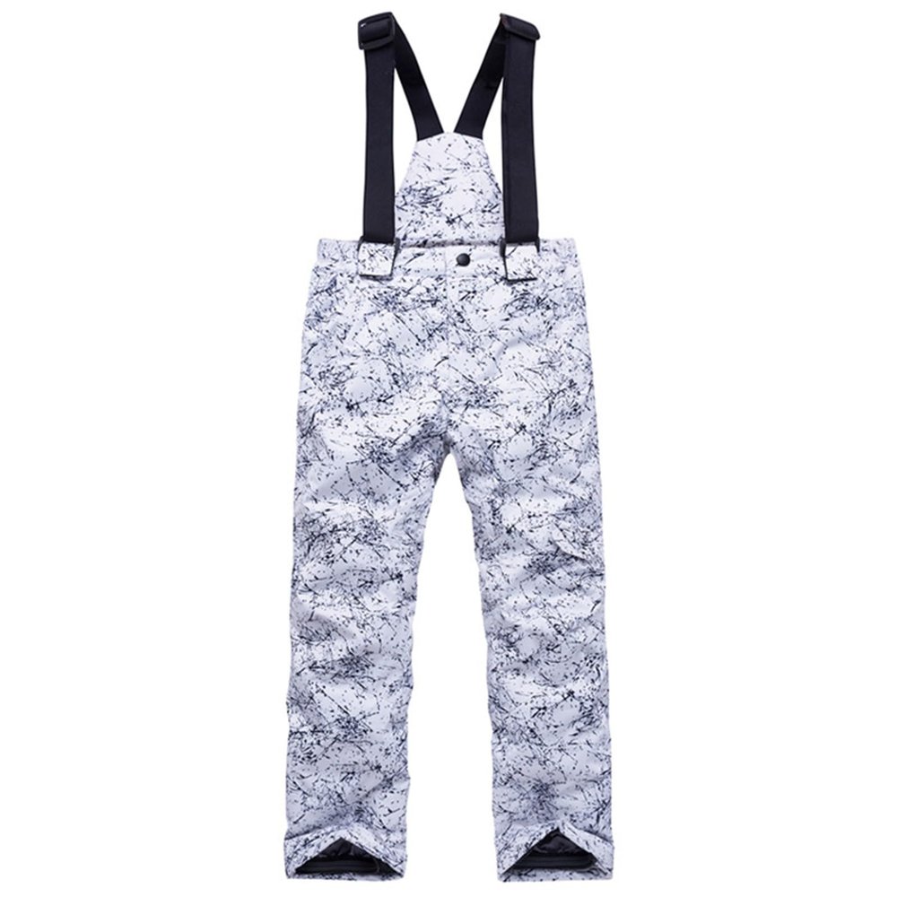 4T Snow Pants Toddler Snow Pants Baby Boy Girl Winter Clothes Down Puffer Coat Waterproof Warm Snow Ski Bib Overalls Snowsuit (Silver, 7-8 Years)