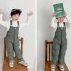 Snow Pants Toddler Toddler Snow Ski Bibs Waterporoof Insulation Ripstop Kids Winter Overalls Snowboard Pants for Boys Girls (Green, 3-4 Years) view 2