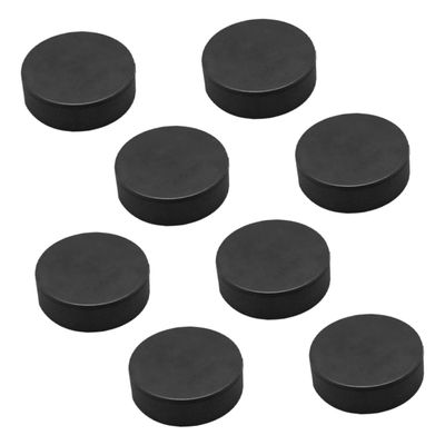 BIUDECO 8pcs Foam Ice Hockey Pucks for Training and Practice Durable High Wear-Resistant Core for Enhanced Performance for Hockey Players Indoor and Outdoor Activities