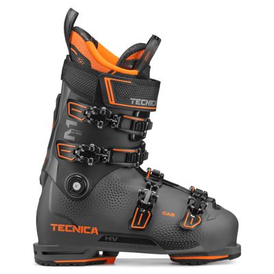 Tecnica Mach1 HV 110 All Mountain/High Performance Men's Downhill Ski Boot (Race Grey, 27.5)