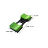FOYTOKI 4pcs Compact Dumbbell Storage Rack Sturdy Home Gym Organizer for Weight Equipment Space-saving Design Simple Assembly Secure and Stable Barbell Holder for Spaces view 2