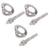Rock Climbing Stainless Steel Bolt Hanger Set Anchor for Belay Rigging Device Mountaineering Exploration view 4