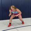 GO EARN IT Wrestling Singlet Women And Girls.Youth and Adult Size For Girls Wrestling Singlets,Female Singlets Youth XS-A3XL. (Blue/Pink Fade Camo, Adult 3XL) view 4