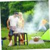 Anneome Portable Folding Camping Table Compact Aluminum Alloy Outdoor Mini Side Table for Beach Picnic Travel Heat-Resistant Easy Setup Lightweight Design view 2