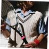 Parliky 8pcs Durable Silicone Racket Grip Bands for Tennis Badminton Sweat-Absorbing Overgrip Protector Rings Black White Yellow Orange Purple Green Blue for Enhanced Comfort view 4