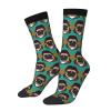 AWESOWE The Pug With The Hat Socks For Men Women Gift Sport Wicking Crew Socks Warm Cozy Socks view 1