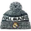 Kid's Real Madrid Knit Beanie Winter Hat, Licensed Youth R. Madrid Soccer Skull Cap Beanie White