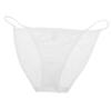 ADOCARN High Cut Seamless Bodysuit with Single Strap for Dance and Gymnastics Breathable Cotton Material Lowrise Design for Women for Yoga and Performance White view 1